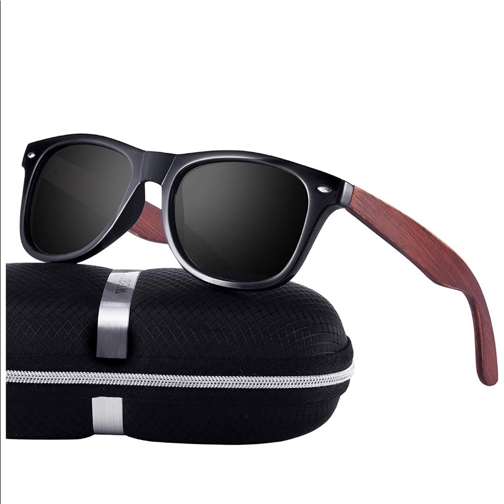 WearPro Wood Polarized Sunglasses